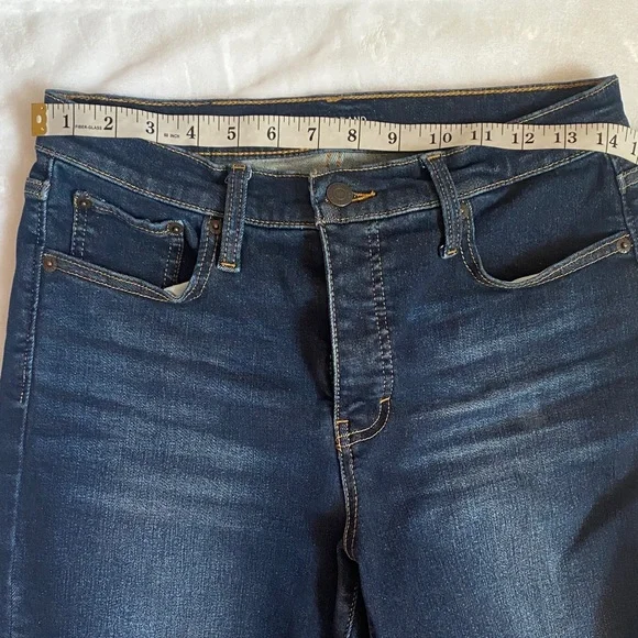 Lucky Brand Women's Deep Indigo Flare Jeans - Picture 8 of 10